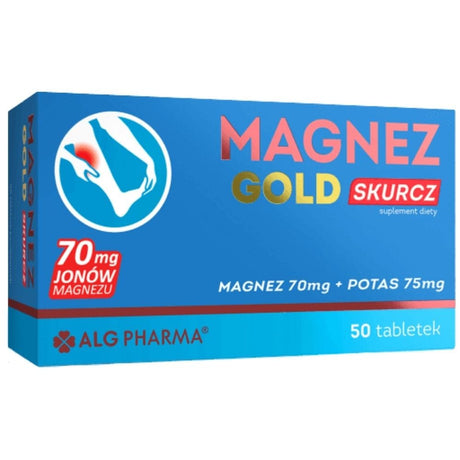 ALG Pharma Magnesium Gold Shrinkage - 50 Tablets