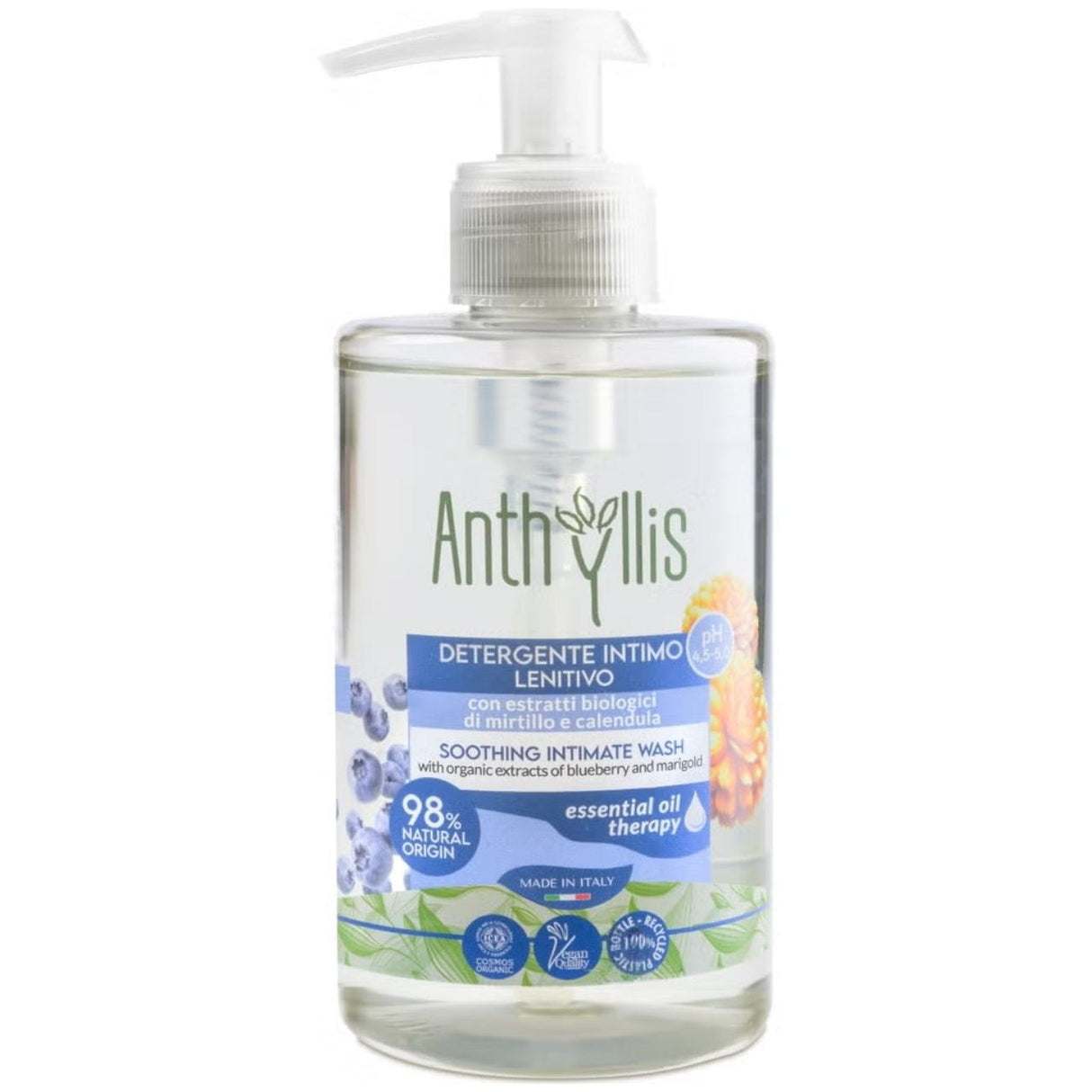 Anthyllis Intimate Hygiene Liquid with Blueberry Extract - 300 ml