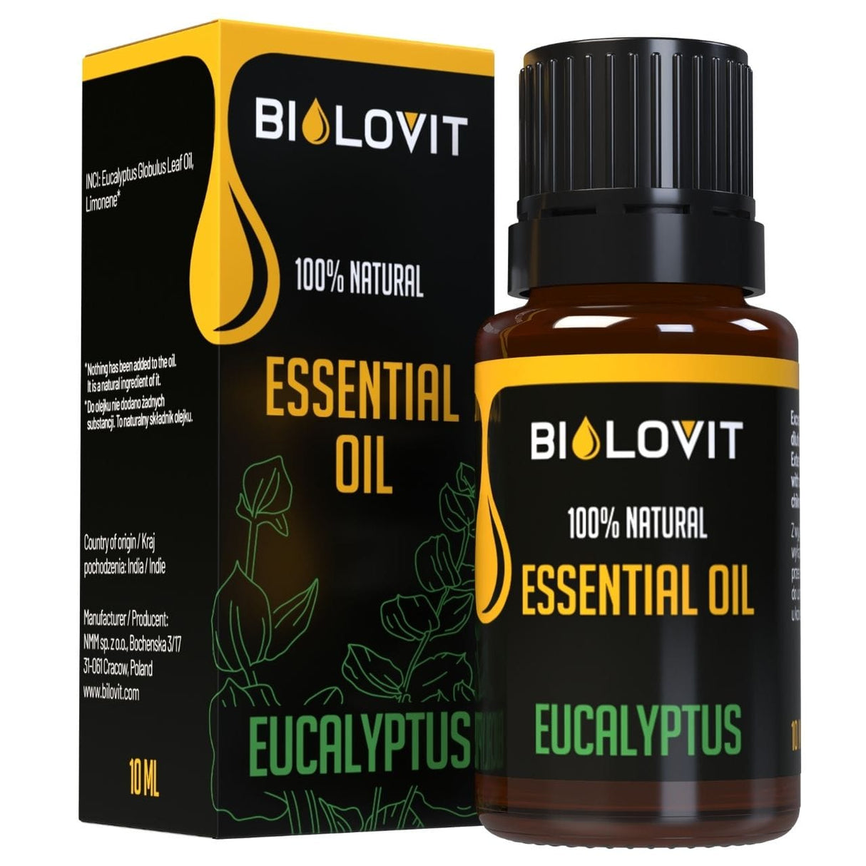 Bilovit Eucalyptus Essential Oil - 10 ml