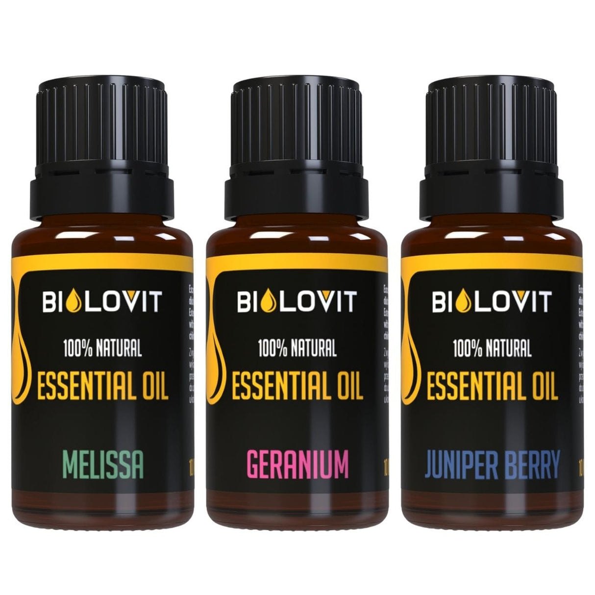 Bilovit Set of Essential Oils for Calming - 3 Pieces