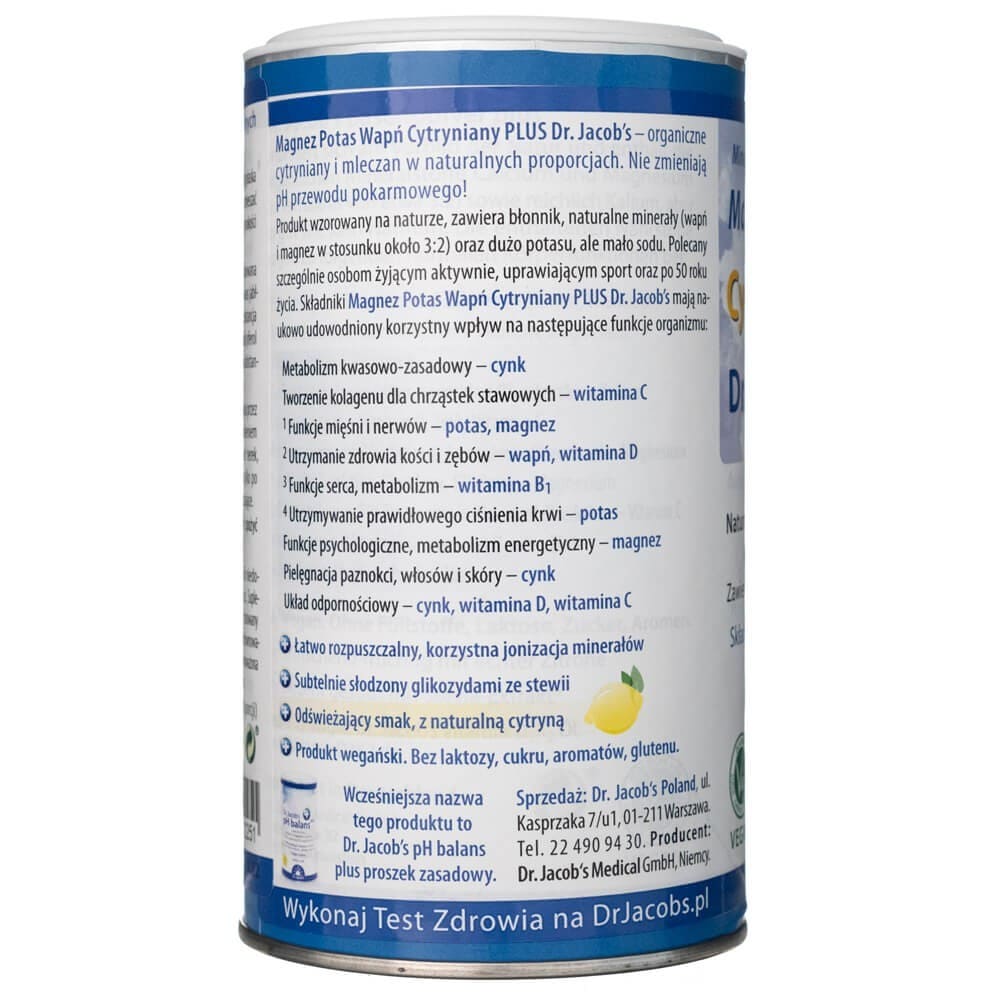 Dr. Jacob's Alkaline Powder pH Balance PLUS - 300 g