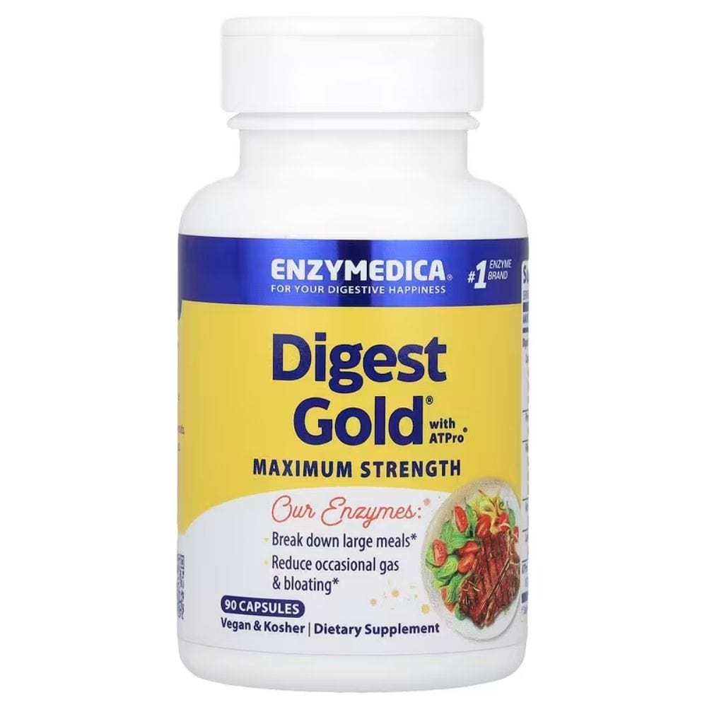Enzymedica Digest Gold with ATPro™ (Digestive Enzymes) - 90 Capsules