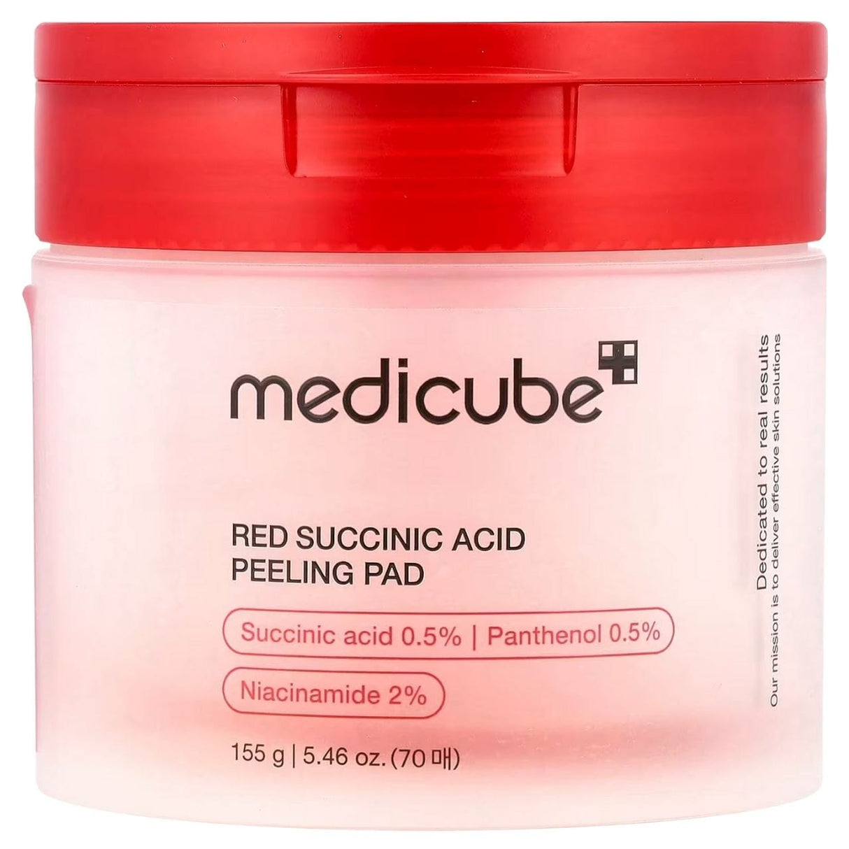 Medicube Red Succinic Acid Exfoliating Face Pads - 70 Pieces