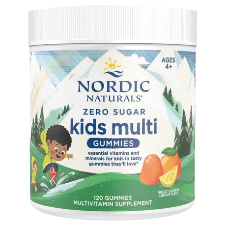 Nordic Naturals Multivitamin in Jelly Babies, Orange-Lemon - 120 Pieces