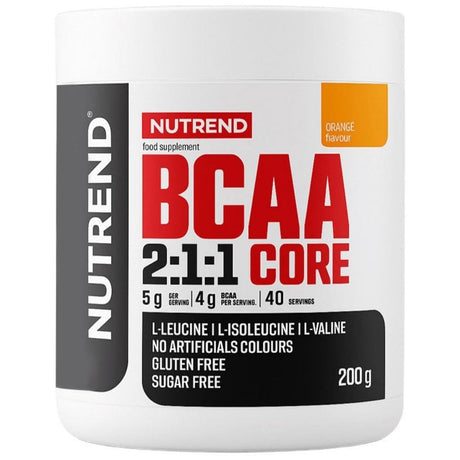 Nutrend BCAA 2:1:1 Core, Orange - 200 g