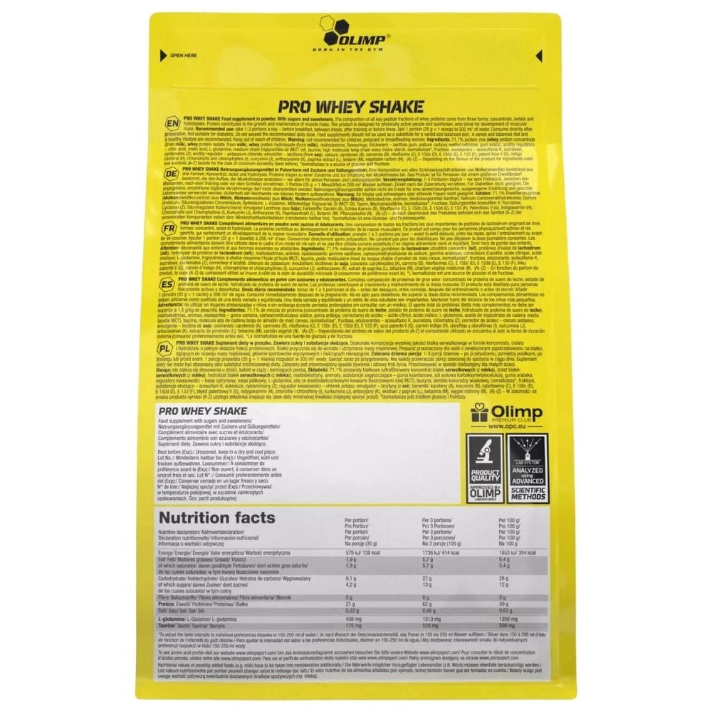Olimp Pro Whey Shake, Cream Cakes - 700 g
