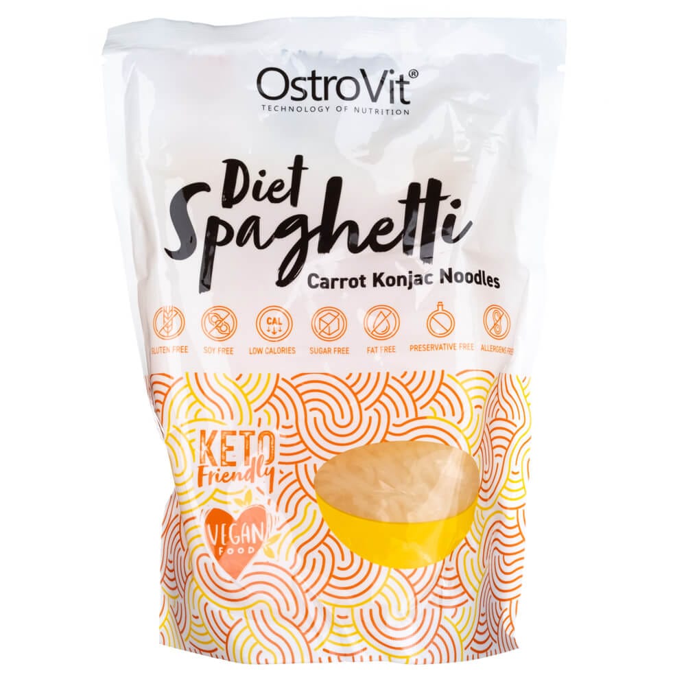 OstroVit Diet Spaghetti Carrot Konjac Noodles - 400 g