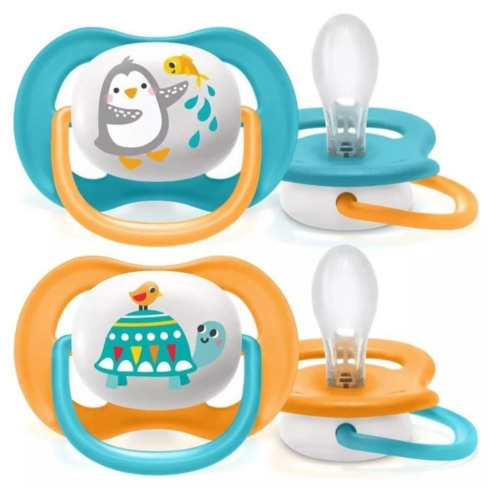 Philips Avent Ultra Air Pacifier, 6-18 Months - 2 Pieces