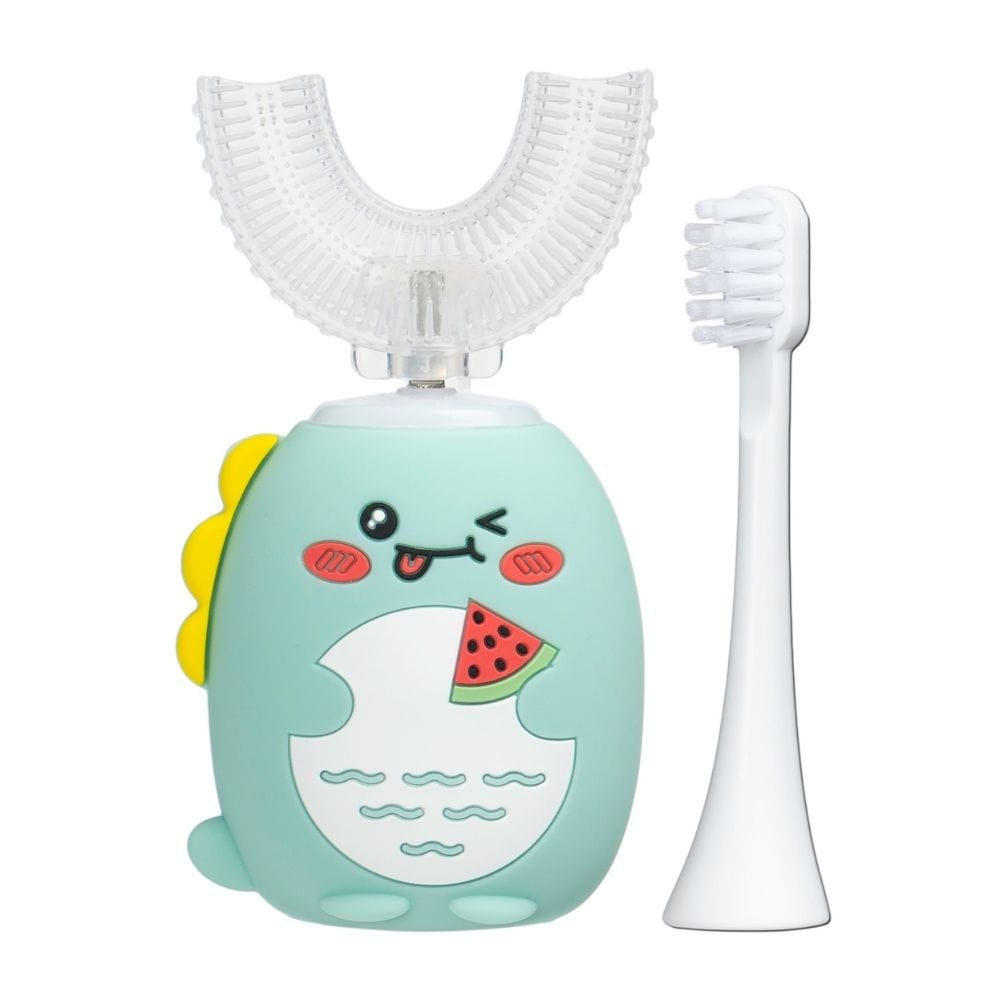 Simed Sonic Toothbrush 360 for Children U-shape 2 in 1 - Green