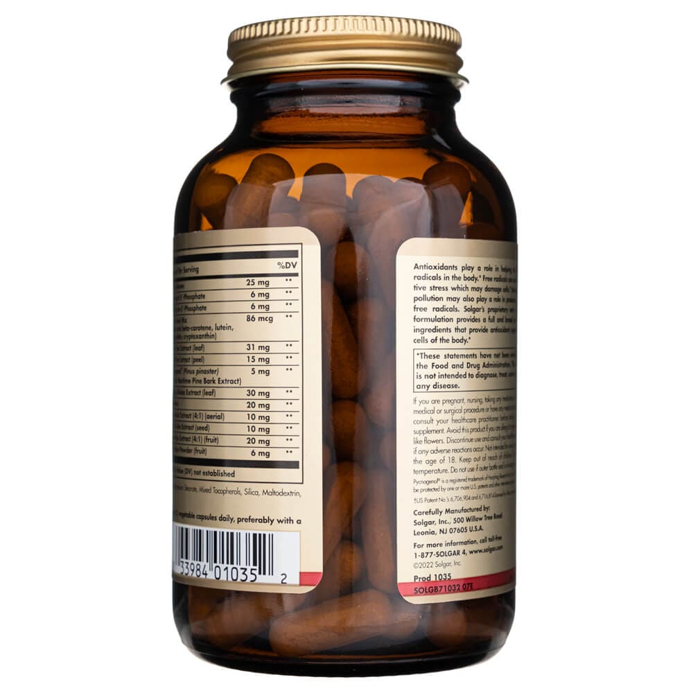 Solgar Advanced Antioxidant Formula - 120 Capsules