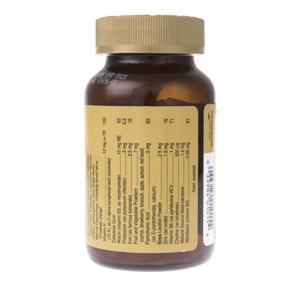 Solgar Kangavites Children's Vitamins, Berry Flavour - 60 Lozenges