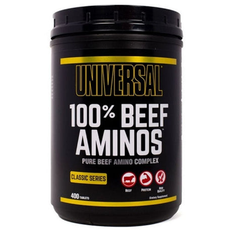 Universal Nutrition 100% Beef Aminos - 400 Capsules