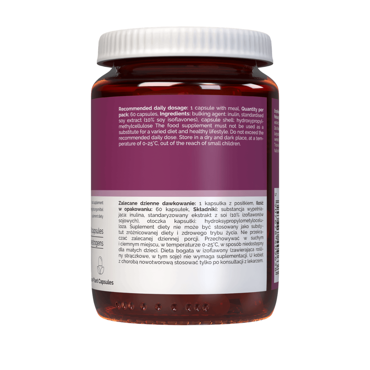 Vitaler's Soy Isoflavones 600 mg - 60 Capsules