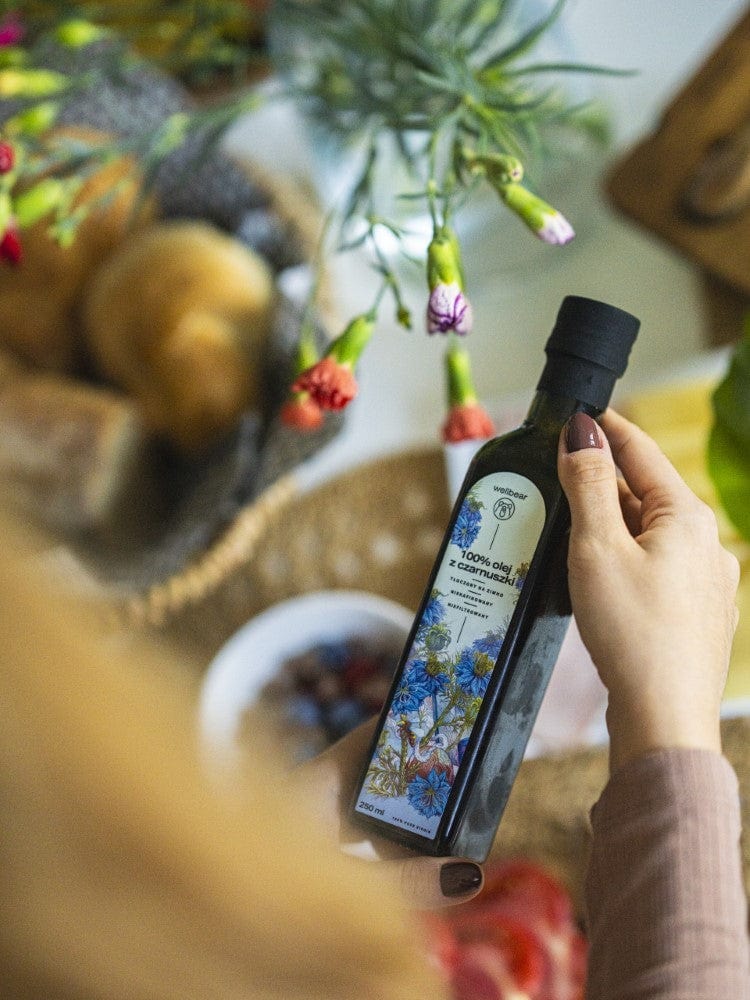 Wellbear Black Cumin Oil Cold Pressed - 250 ml