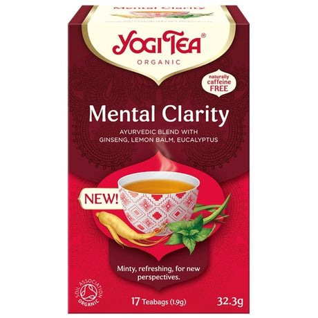 Yogi Tea Mental Clarity, Herbs and Spices - 17 Sachets