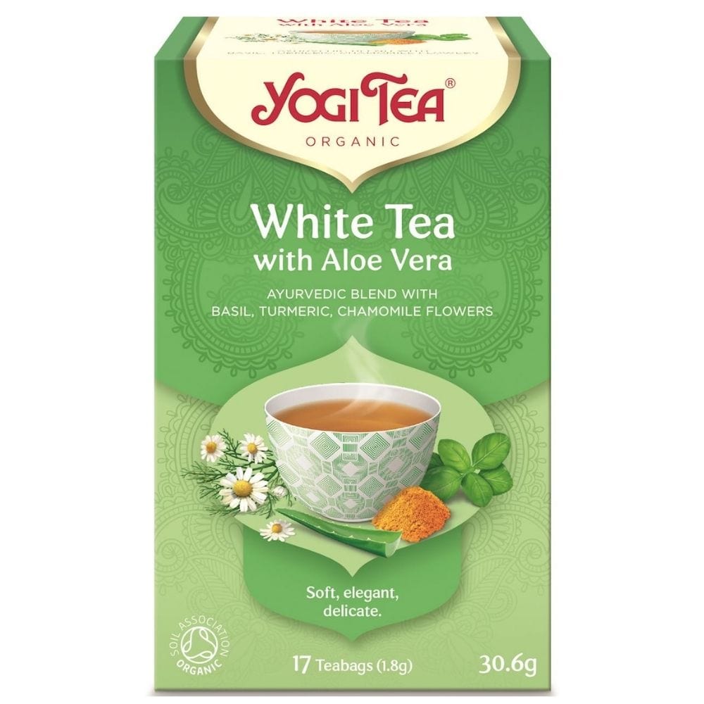Yogi Tea White with Aloe Vera - 17 Sachets