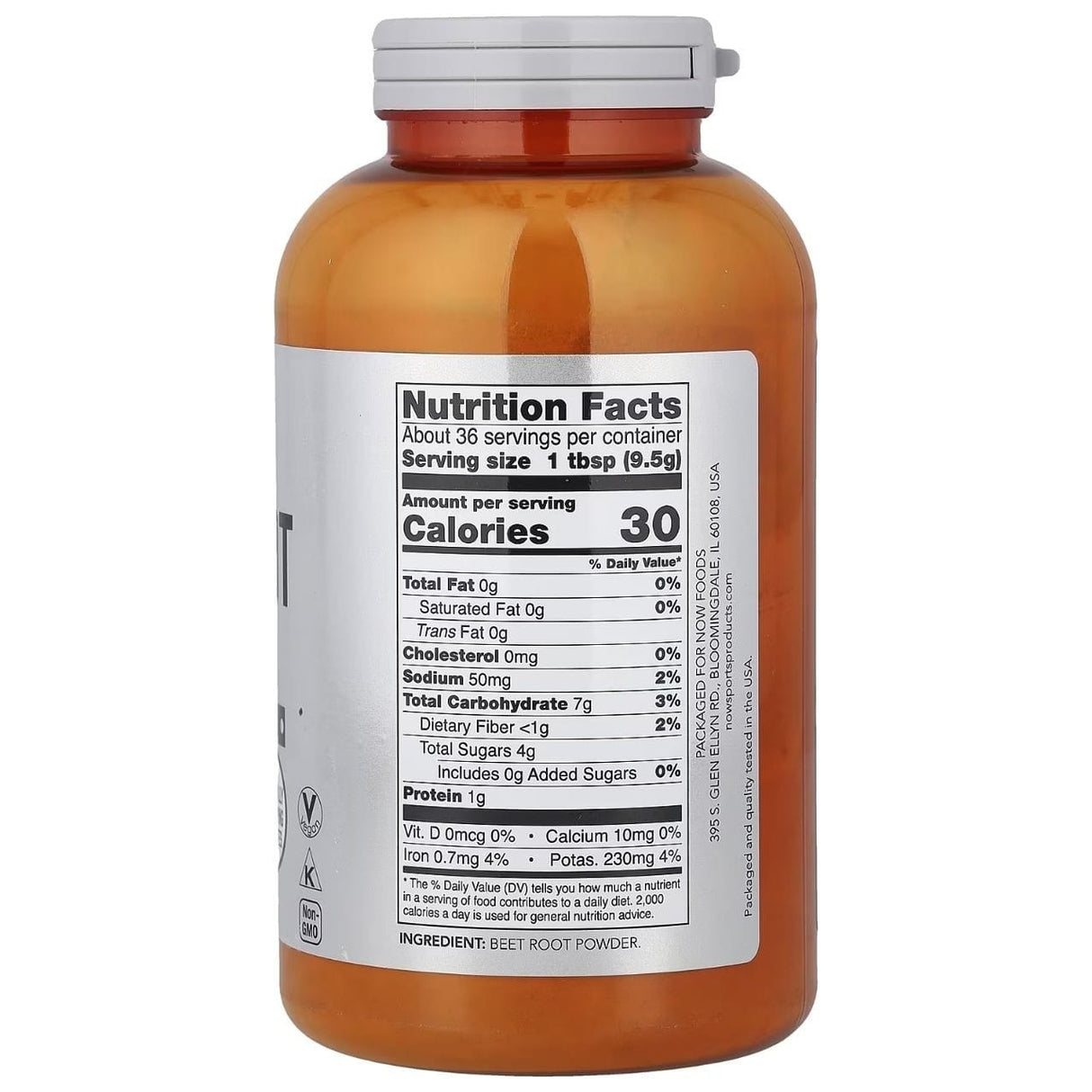 NOW Foods Sports Beet Root Powder - 340 g