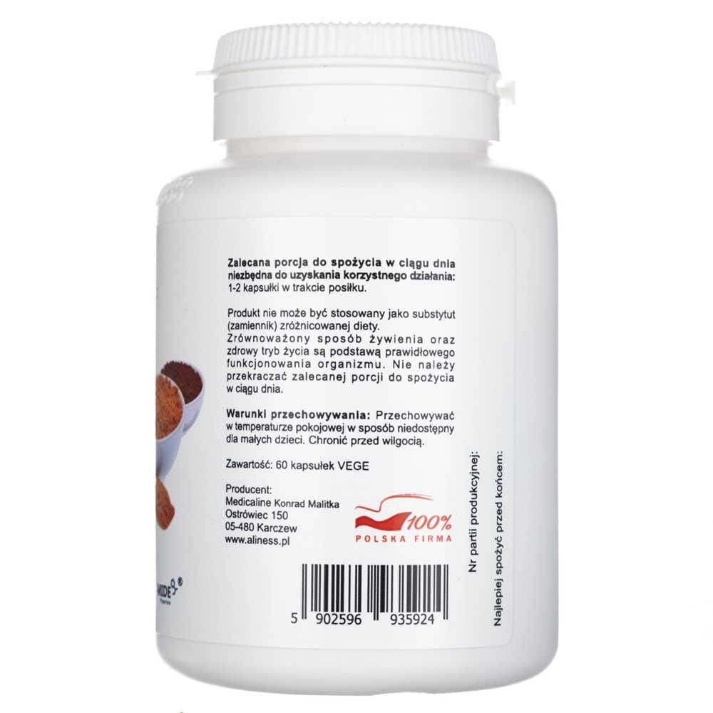 Aliness Curcumin 3 Plus - 60 Veg Capsules