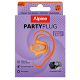 Alpine PartyPlug Transparent Earplugs - 3 Pairs