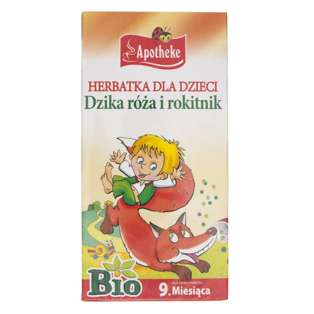 Apotheke Bio Tea for Children Wild Rosehip and Sea Nuckthorn - 20 sachets