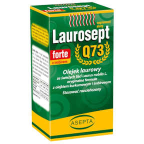 Asepta Laurosept FORTE Q73 Laurel Oil with Turmeric and Ginger - 100 ml