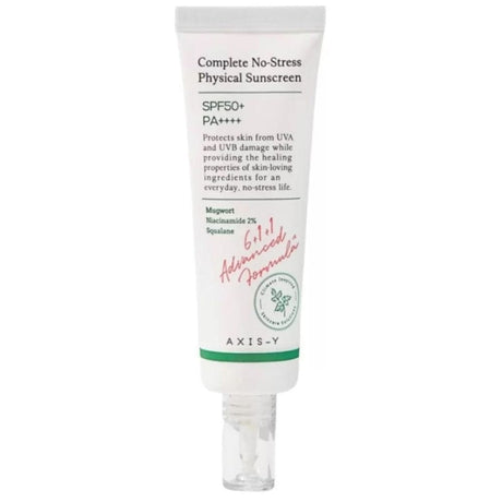 Axis-Y Complete No-stress Physical Sunscreen SPF50+ - 50 ml