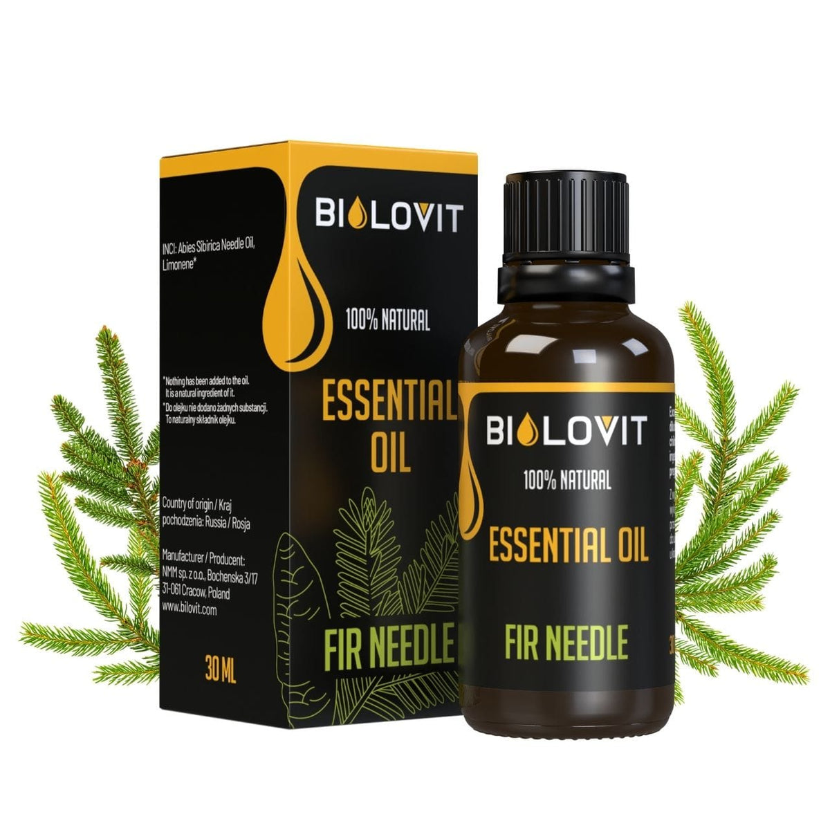 Bilovit Siberian Fir Essential Oil - 30 ml