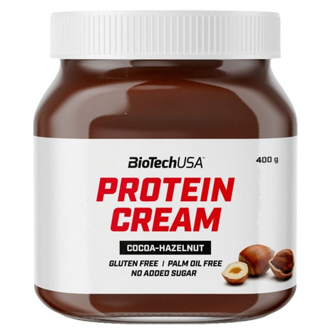 BioTech USA Protein Cream, Cocoa and Hazelnut - 400 g