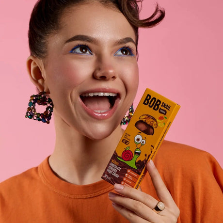 Bob Snail Mango Snack in Belgian Chocolate, Sugar-Free - 30 g