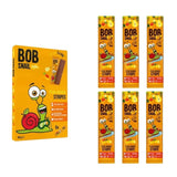 Bob Snail Pear & Mango Stripe with No Added Sugar - 6x14 g