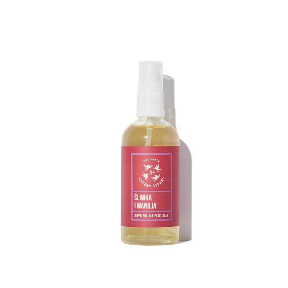 Cztery Szpaki Super Light Plum + Vanilla Oil - 100 ml