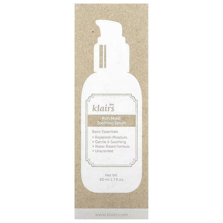 Dear Klairs Rich Moist Soothing Serum - 80 ml