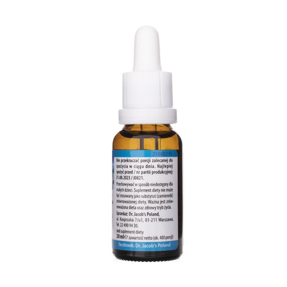 Dr. Jacob's Iodine, drops - 20 ml