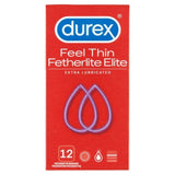 Durex Fetherlite Elite Thin Condoms - 12 pieces