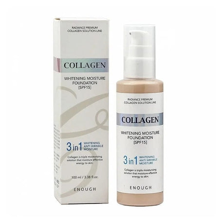 Enough Collagen 3in1 Whitening Moisture Foundation Shade 21 - 100 ml