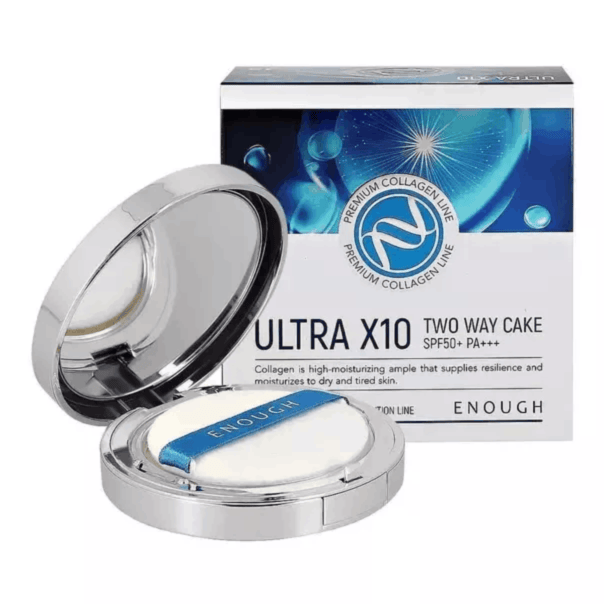 Enough Ultra X10 Two Way Cake Mattifying Powder - Shade 13