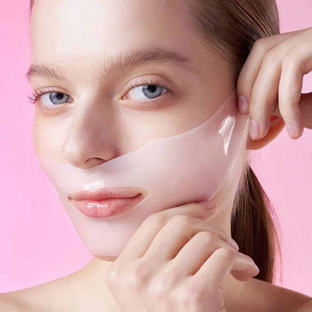 EQQUALBERRY Collagen Pore-Tight up Hydrogel Mask - 4 Pieces