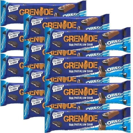 Grenade Protein Bar, Oreo - 12 Pieces