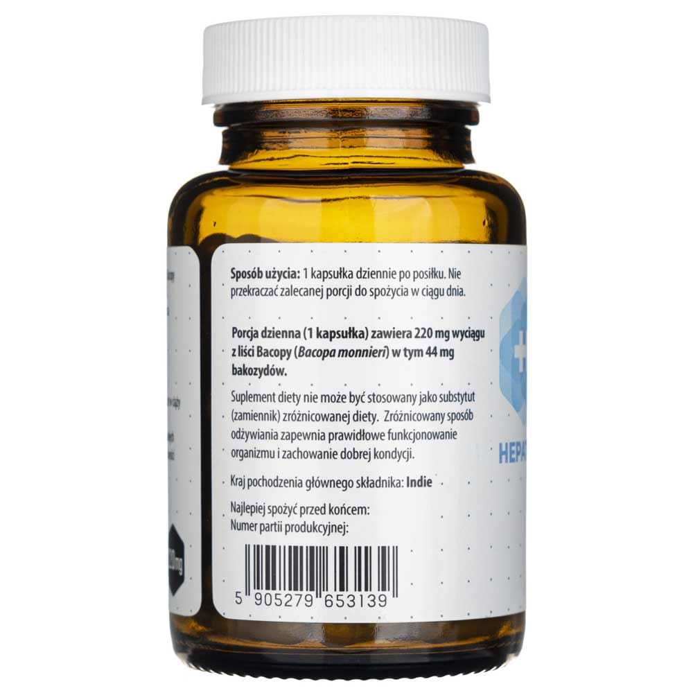 Hepatica Bacopa Monnieri - 90 Capsules