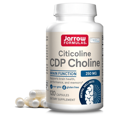 Jarrow Formulas Citicoline (CDP Choline) 250 mg - 120 Capsules