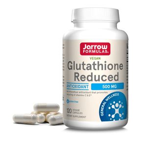 Jarrow Formulas Glutathione Reduced 500 mg - 120 Veg Capsules