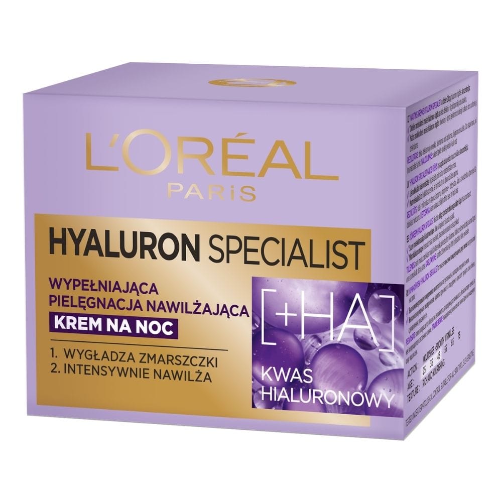 L'Oréal Paris Hyaluron Specialist Night Moisturizing Cream - 50 ml