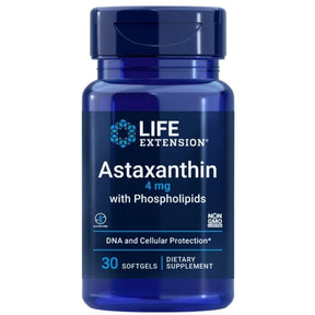 Life Extension Astaxanthin with Phospholipids 4 mg - 30 Capsules