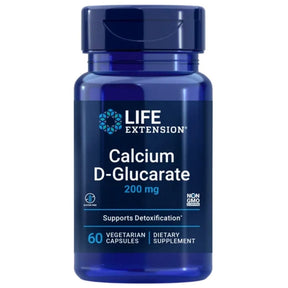Life Extension Calcium D-Glucarate 200 mg - 60 Capsules