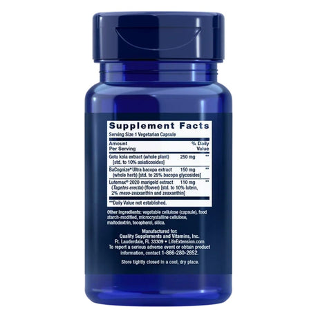 Life Extension Quick Brain Nootropic® - 30 Capsules