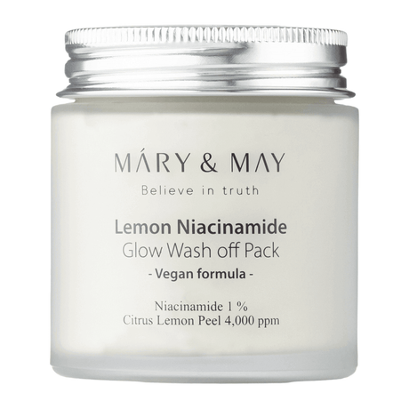 Mary&May Lemon Niacinamide Glow Wash off Pack - 125 g