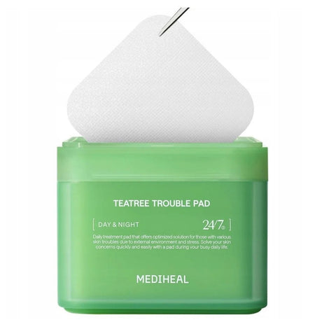 Mediheal Teatree Trouble Pad Soothing Face Pads - 100 Pieces