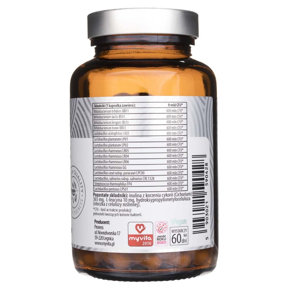 MyVita Silver Probiotic 9 mld CFU - 60 Capsules