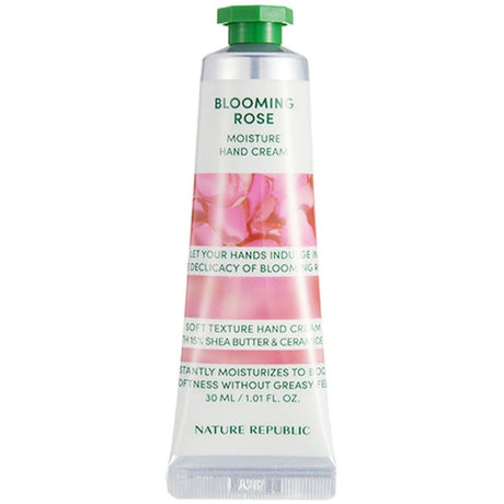 Nature Republic Hand Cream, Blooming Rose - 30 ml