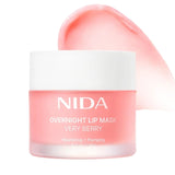 NIDA Overnight Lip Mask, Very Berry - 20 g